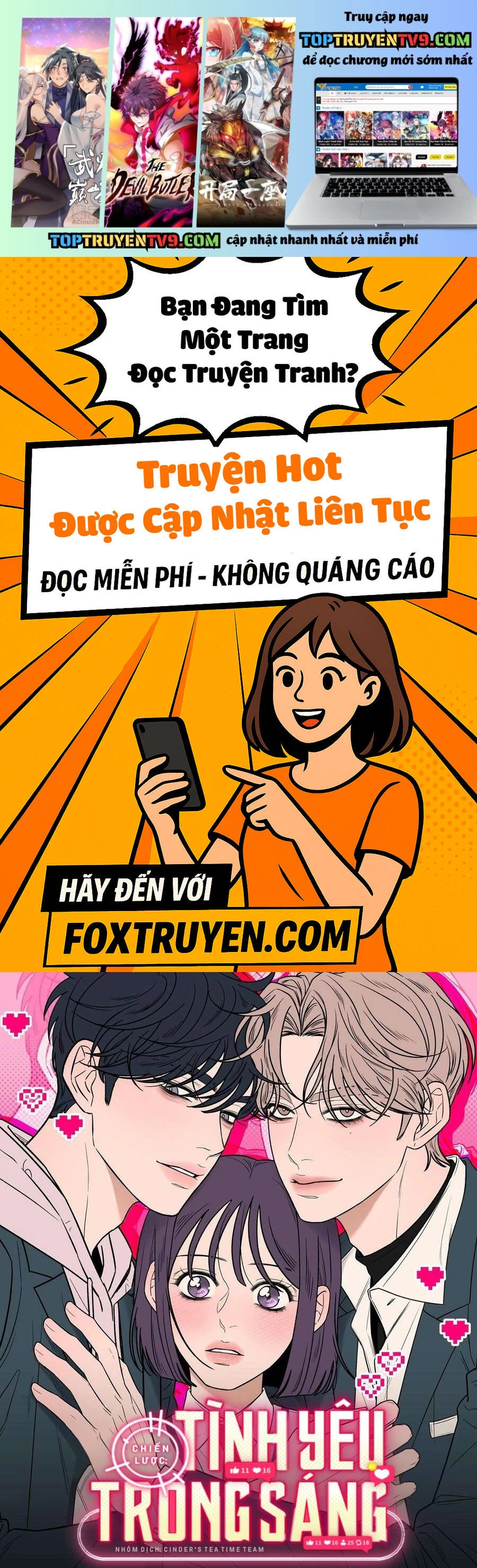 Tình Yêu Trong Sáng Chapter 110 - Trang 2