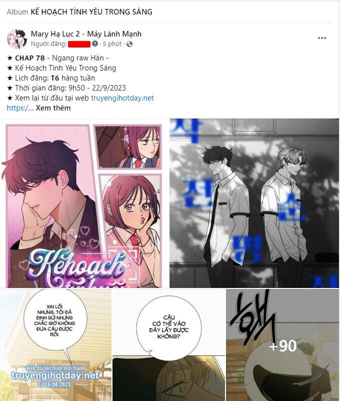 Chiến Lược: Tình Yêu Trong Sáng Chapter 79 - Trang 2