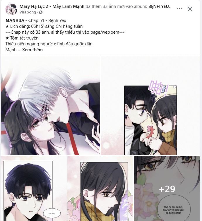 Bá Vương Sủng Ái Cô Vợ Mù Chapter 51.1 - Trang 2