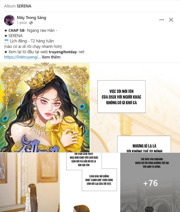 Bá Vương Sủng Ái Cô Vợ Mù Chapter 59.2 - Trang 2