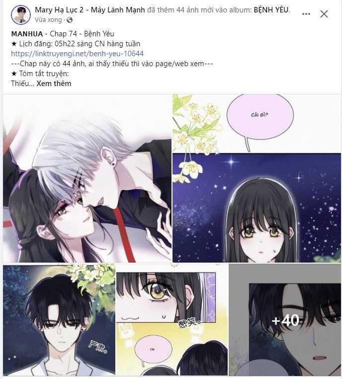 Bá Vương Sủng Ái Cô Vợ Mù Chapter 74.1 - Trang 2