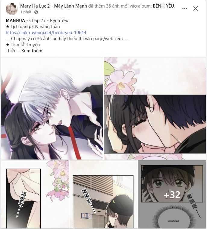 Bá Vương Sủng Ái Cô Vợ Mù Chapter 77.1 - Trang 2