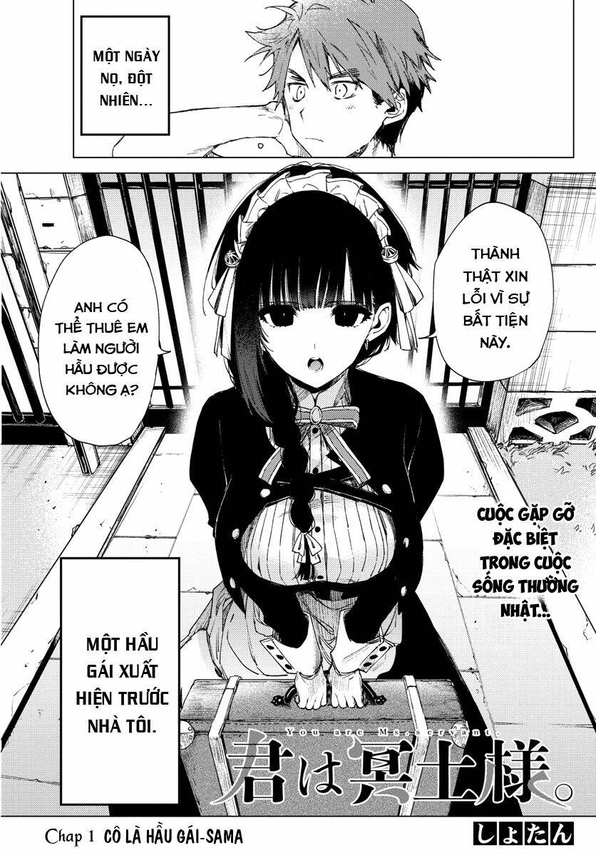 Kimi Wa Meido-Sama Chapter 1 - Trang 2