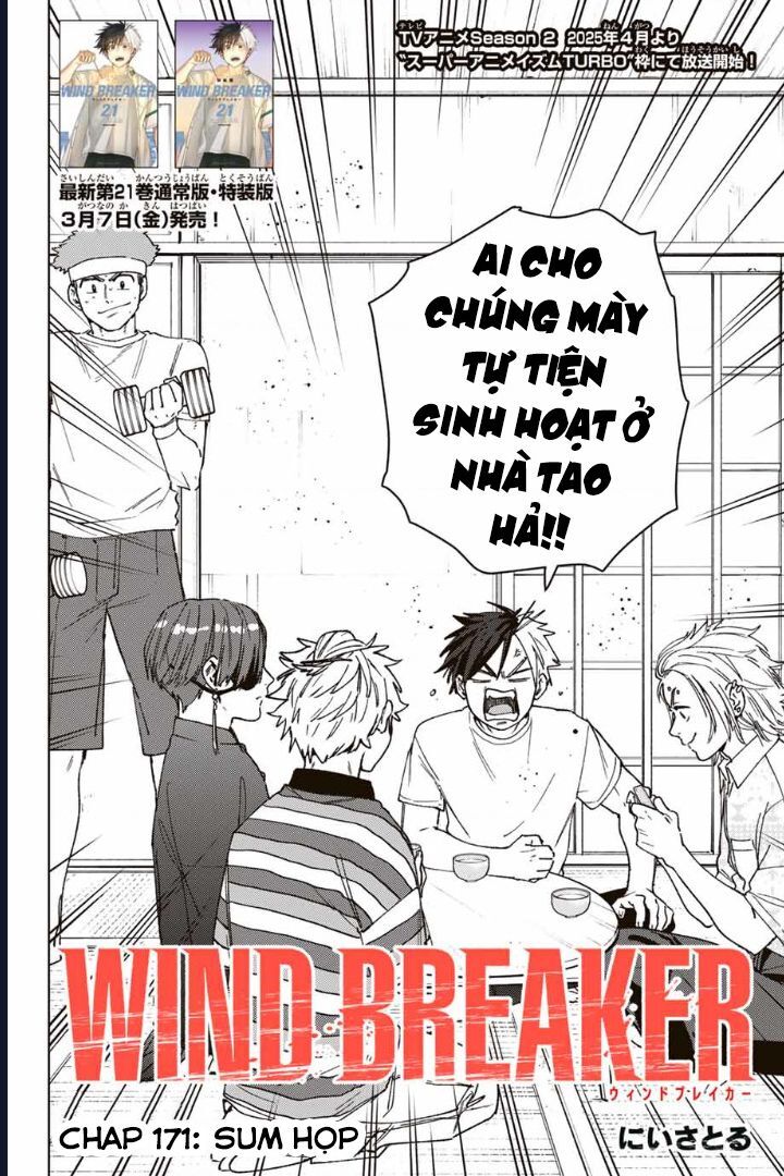 Wind Breaker (Nii Satoru) Chapter 171 - Trang 2