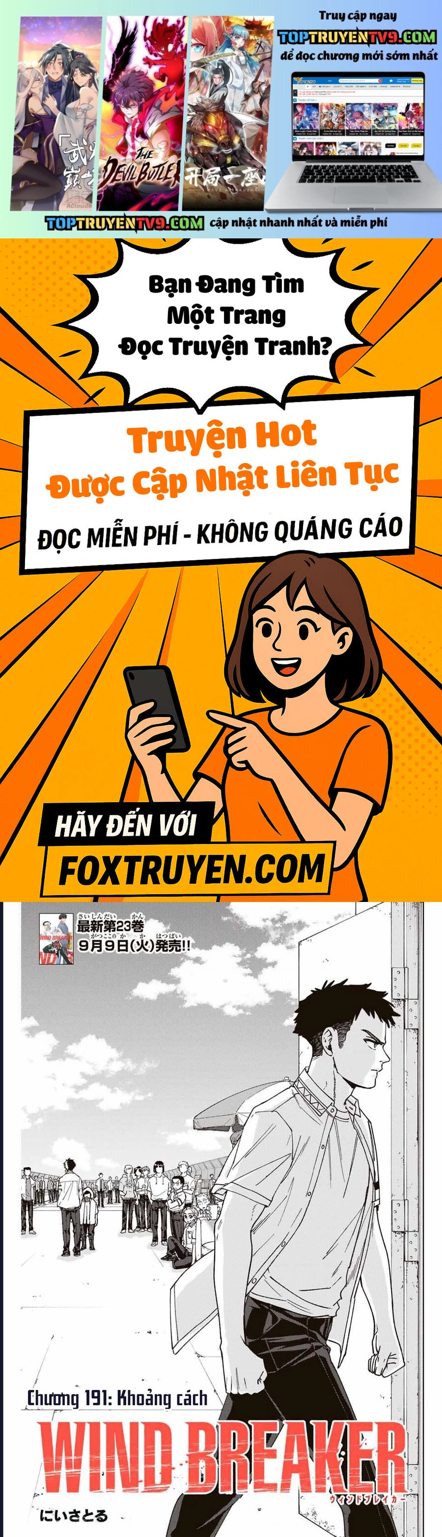 Wind Breaker (Nii Satoru) Chapter 191 - Trang 2