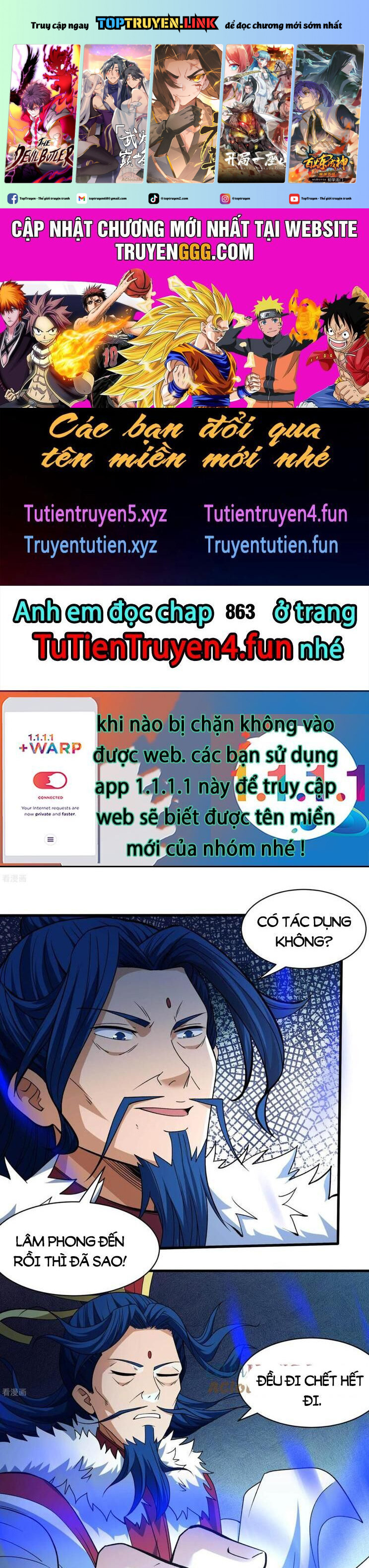 Tuyệt Thế Võ Thần Chapter 862 - Trang 2