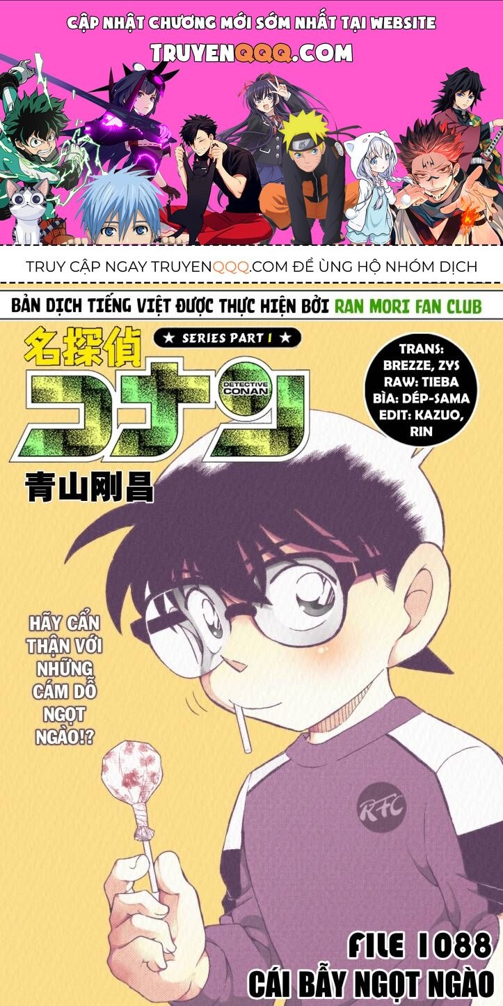 Thám Tử Conan Chapter 1088.1 - Trang 2