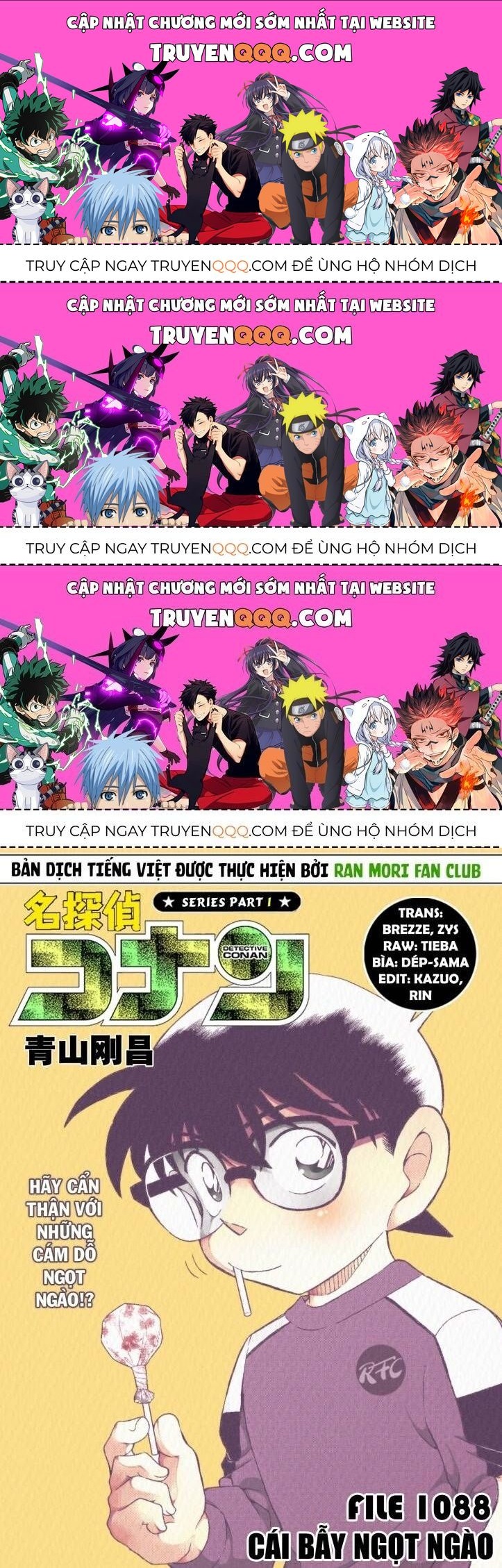 Thám Tử Conan Chapter 1088.3 - Trang 2