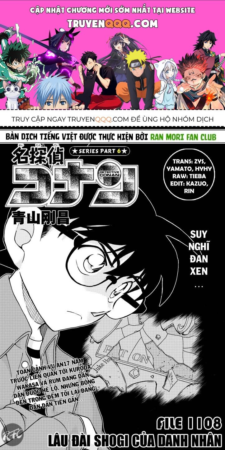 Thám Tử Conan Chapter 1108.1 - Trang 2