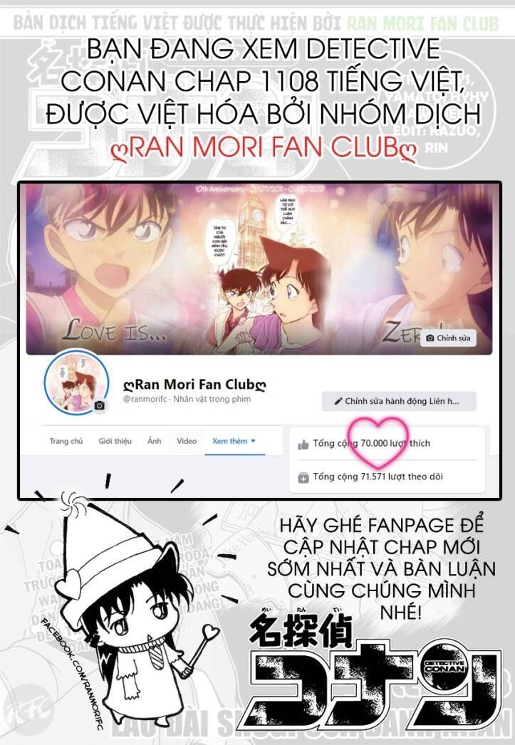 Thám Tử Conan Chapter 1108.3 - Trang 2