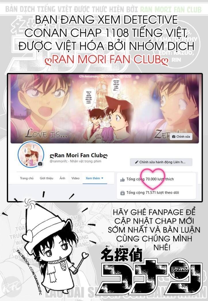 Thám Tử Conan Chapter 1108.4 - Trang 2