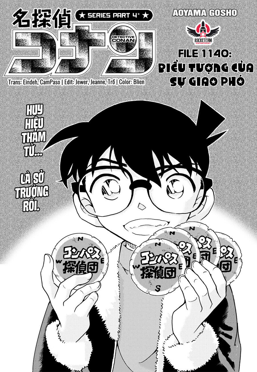 Thám Tử Conan Chapter 1140 - Trang 2