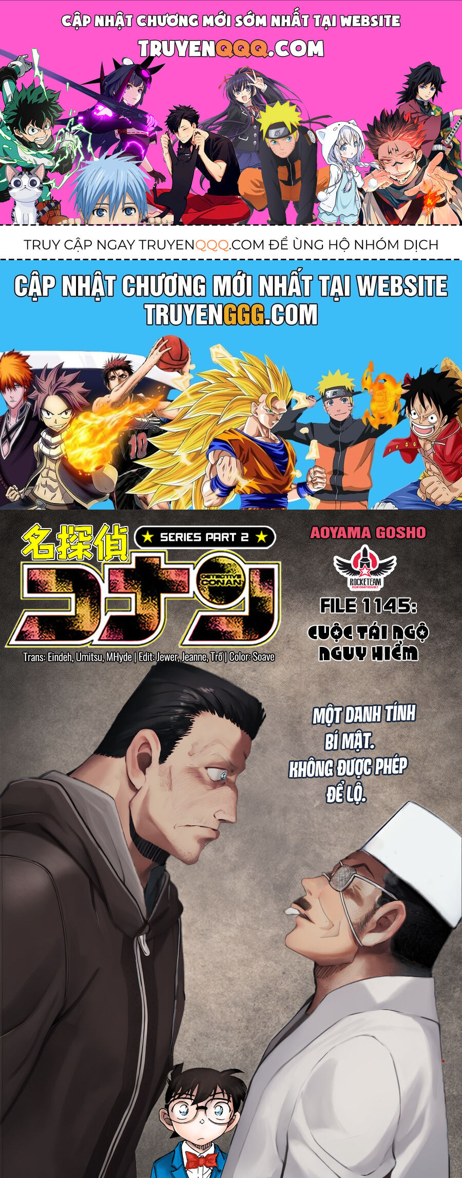 Thám Tử Conan Chapter 1145 - Trang 2