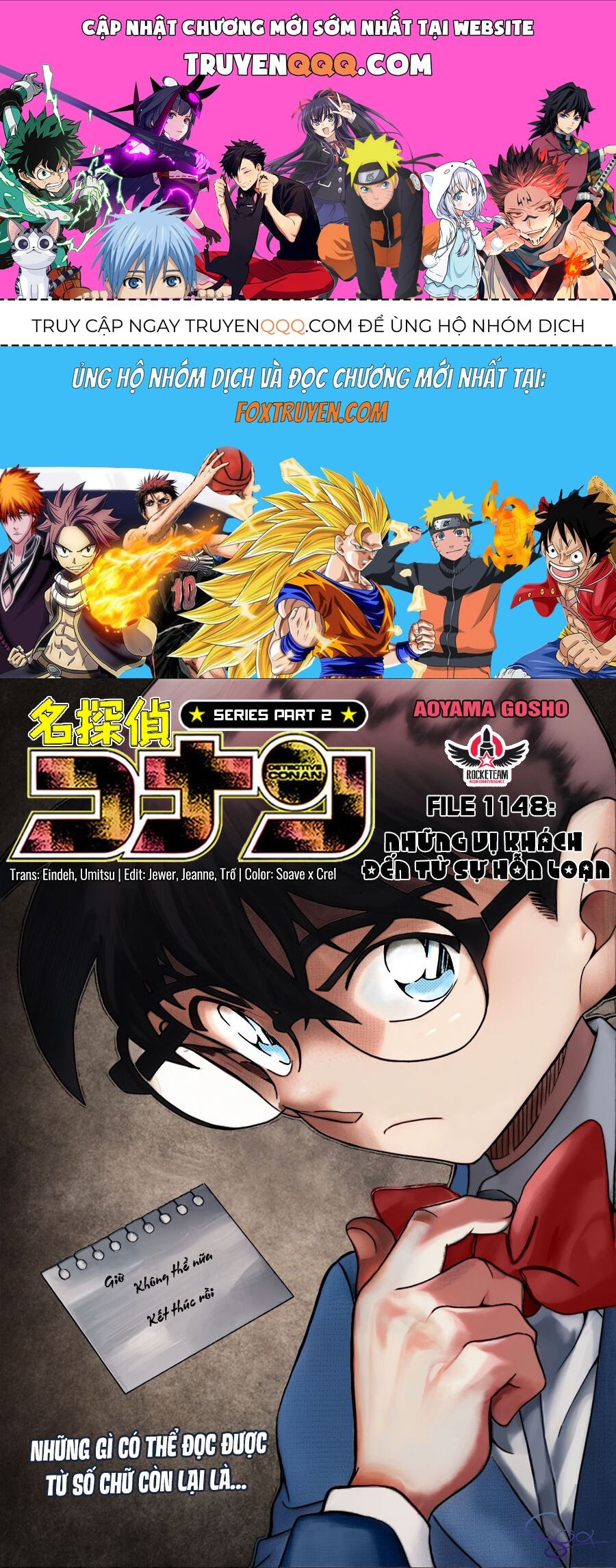 Thám Tử Conan Chapter 1148 - Trang 2