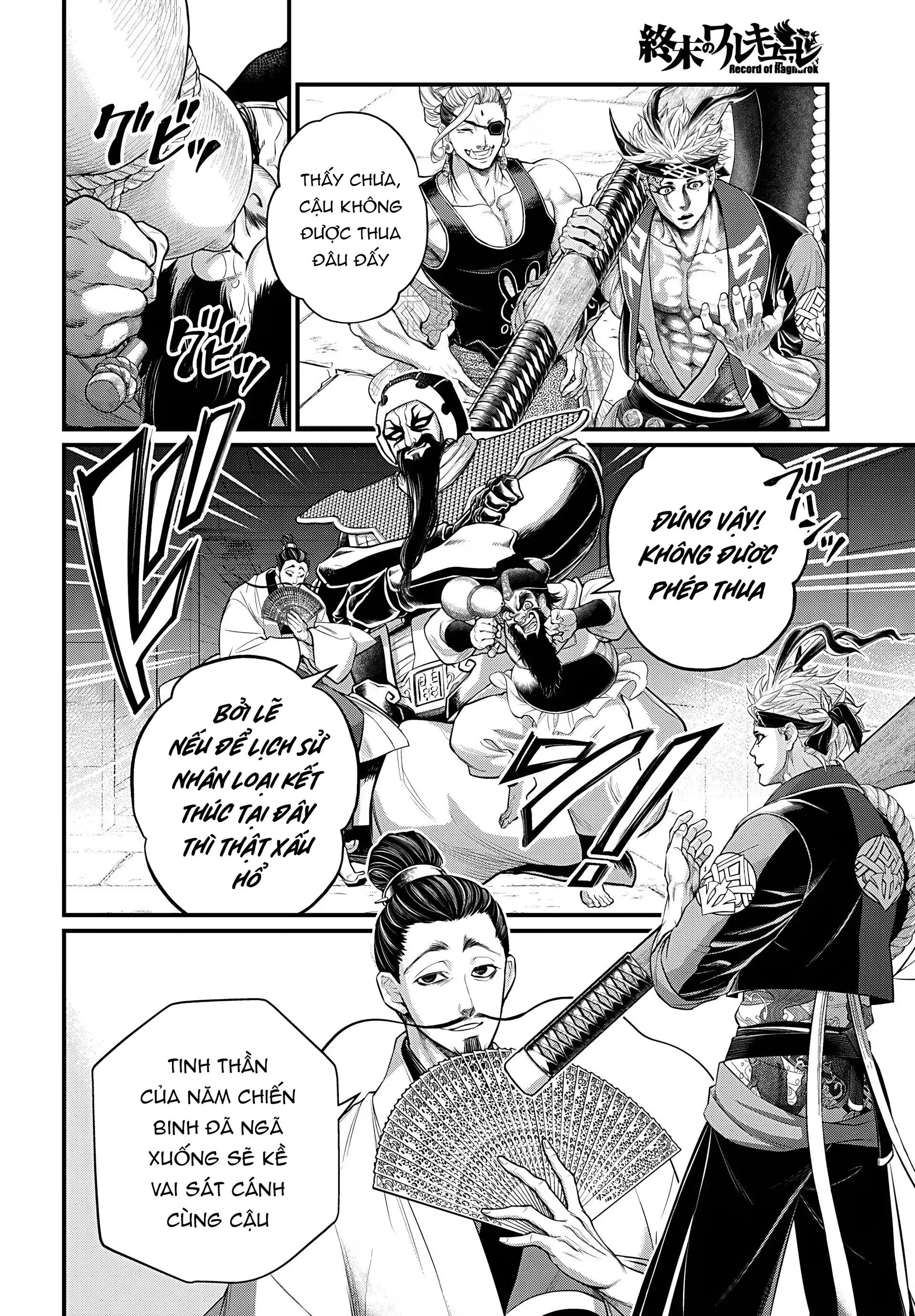 Shuumatsu No Valkyrie Chapter 108 - Trang 2