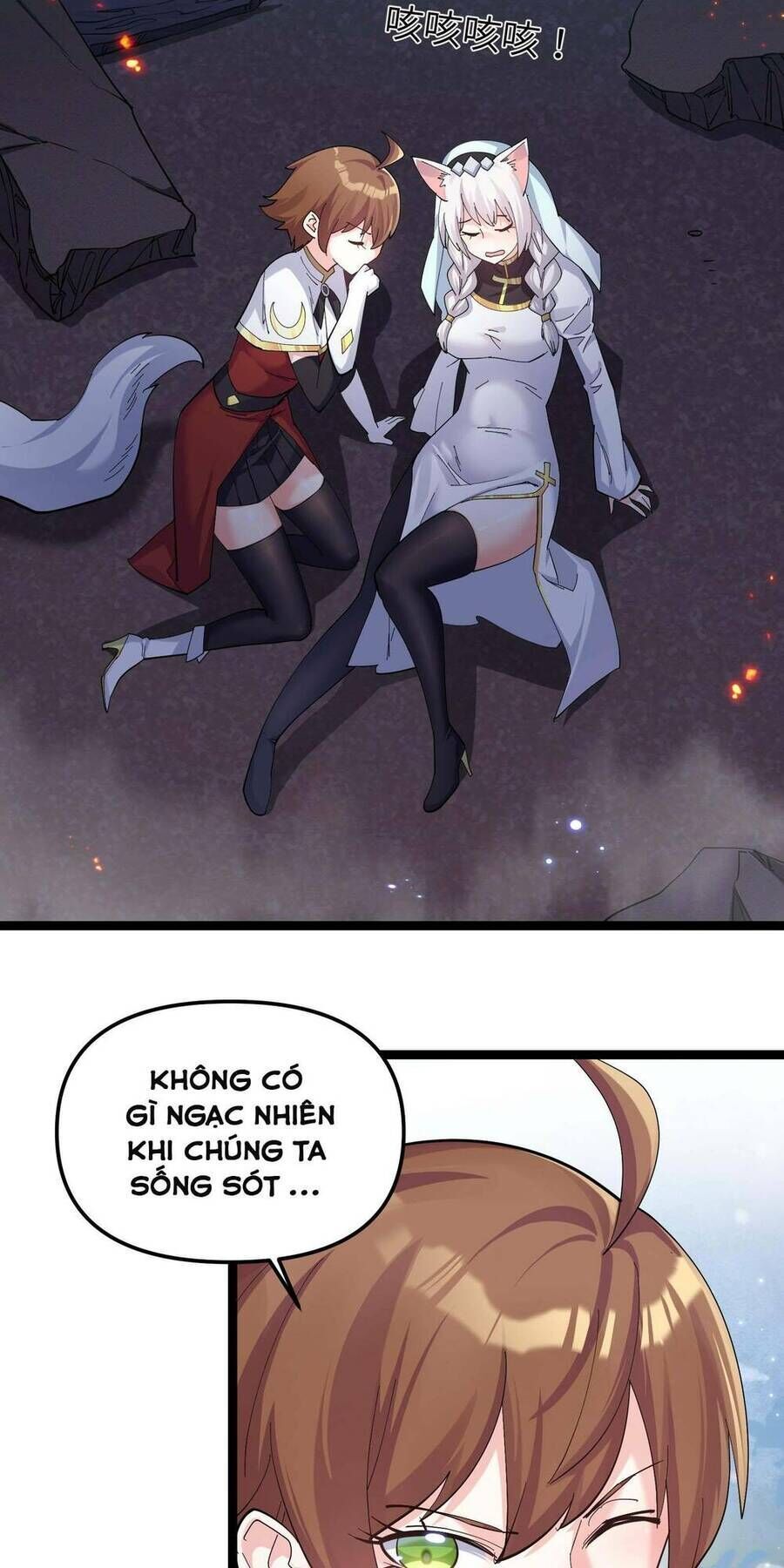 Thế Nhân Thực Sự Tin Tôi Là Đại Boss Chapter 10.3 - Trang 2