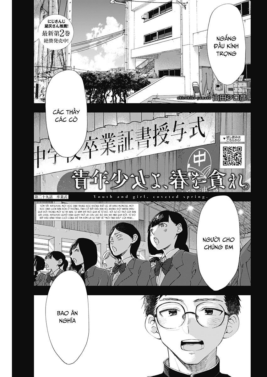 Seinen Shoyo Yo, Haru Wo Musabore Chapter 29 - Trang 2
