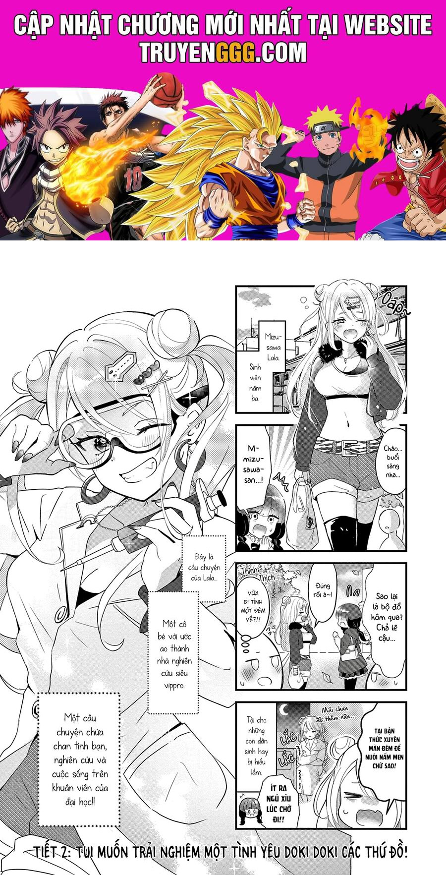 Lalalab☆ ~Gal To Kagaku To Seishun To!~ Chapter 2 - Trang 2