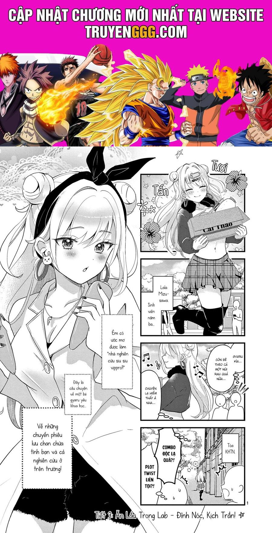 Lalalab☆ ~Gal To Kagaku To Seishun To!~ Chapter 3 - Trang 2