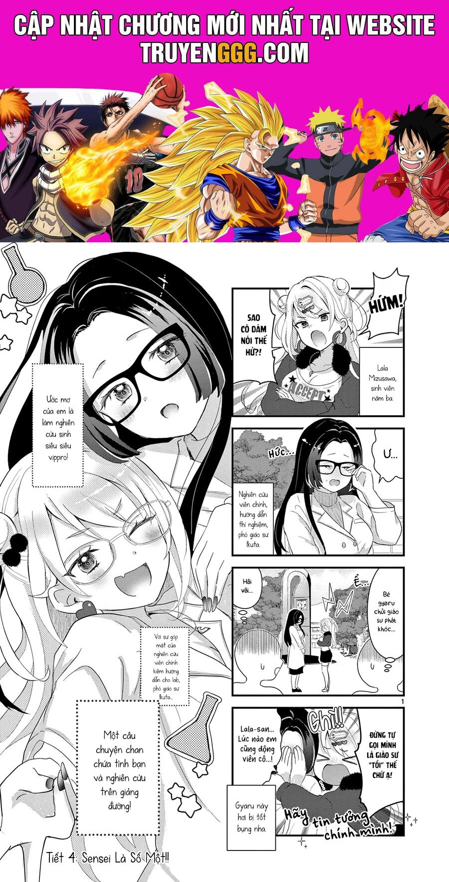 Lalalab☆ ~Gal To Kagaku To Seishun To!~ Chapter 4 - Trang 2