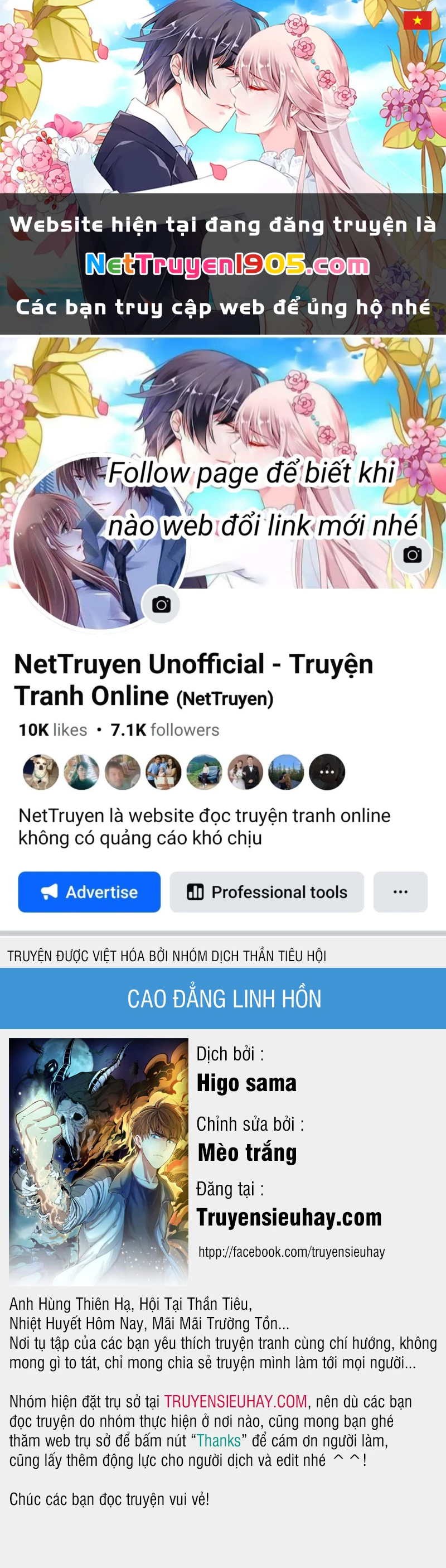 Cao Đẳng Linh Hồn Chapter 70 - Trang 2