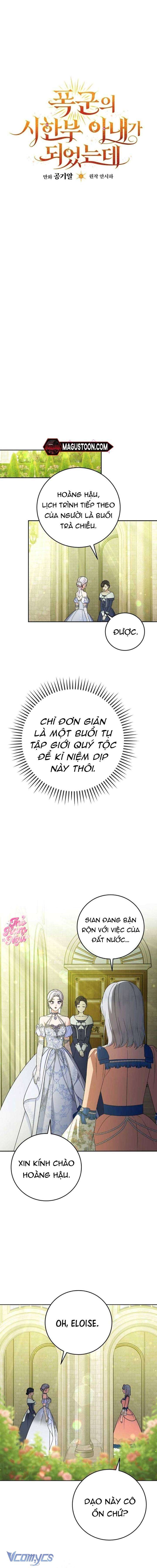 Tôi Trở Thành Người Vợ Đoản Mệnh Của Tên Bạo Chúa Chapter 30 - Trang 2