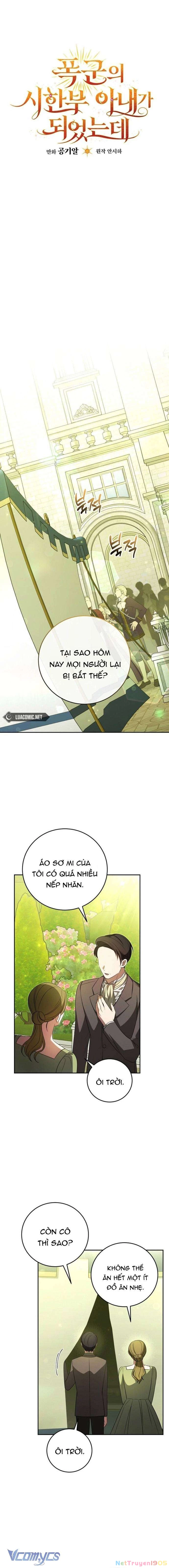 Tôi Trở Thành Người Vợ Đoản Mệnh Của Tên Bạo Chúa Chapter 46 - Trang 2