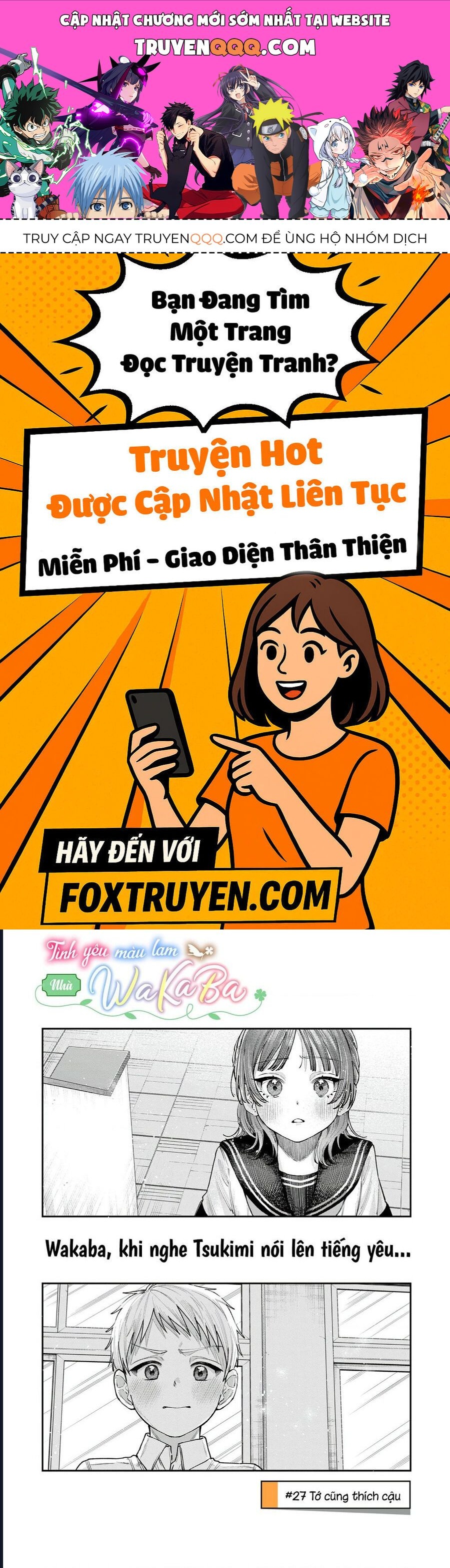 Wakaba-Sanchi No Aoi Koi Chapter 28 - Trang 2