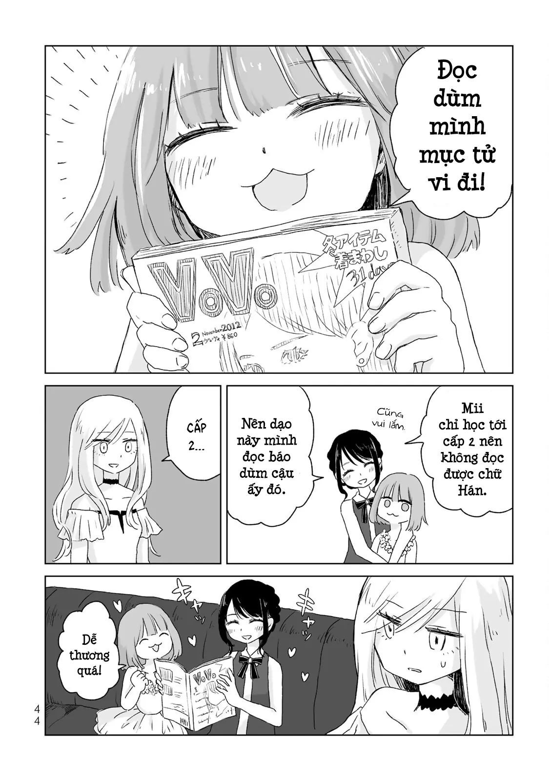 Mii Và Yamada Chapter 2 - Trang 2