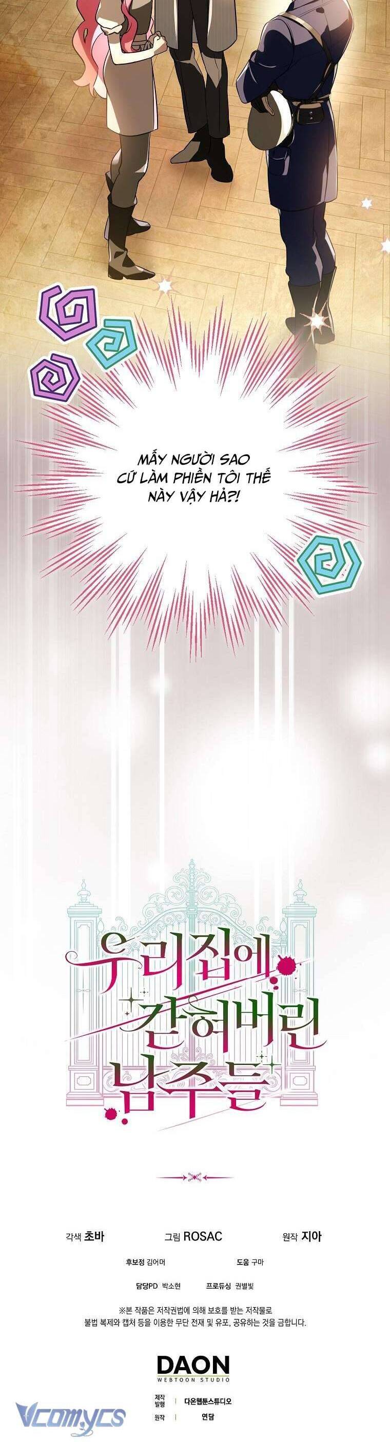 Các Nam Chính Bị Mắc Kẹt Trong Nhà Tôi Chapter 12 - Trang 2