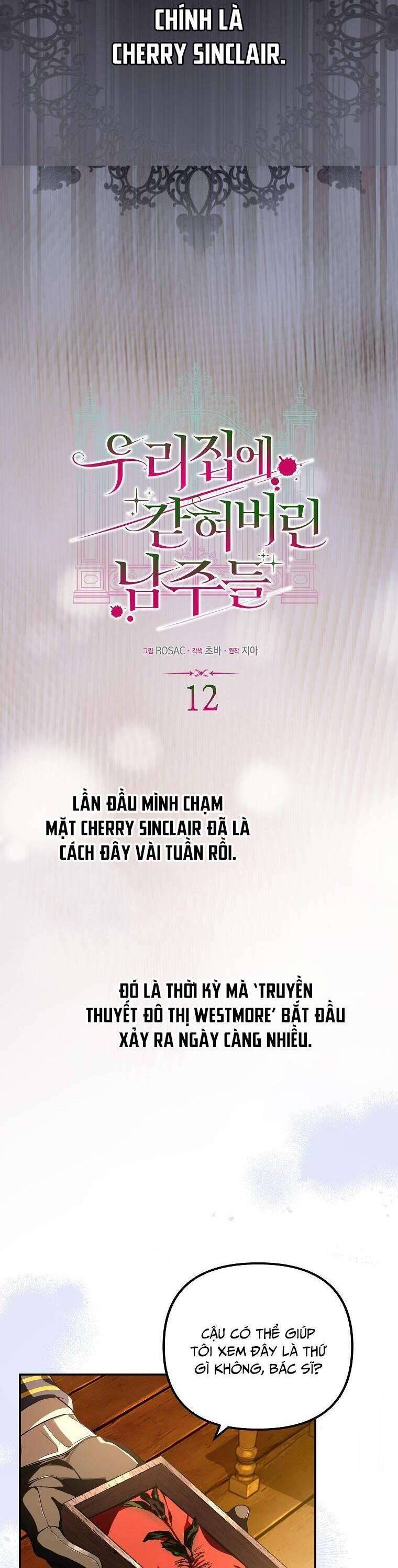 Các Nam Chính Bị Mắc Kẹt Trong Nhà Tôi Chapter 12 - Trang 2