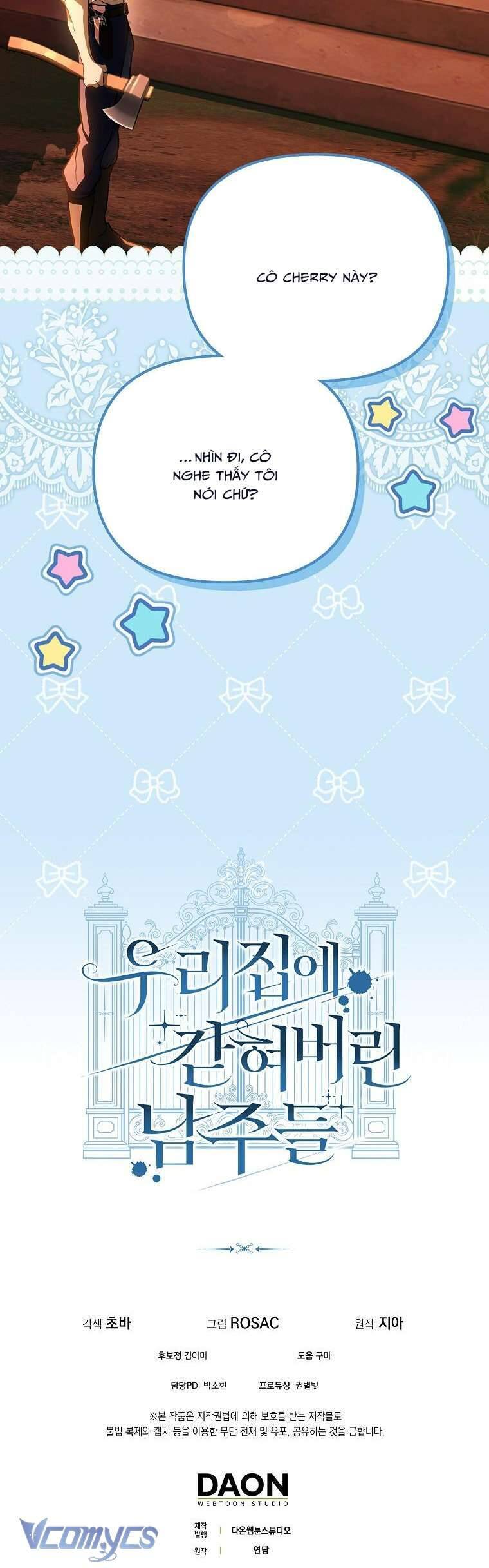 Các Nam Chính Bị Mắc Kẹt Trong Nhà Tôi Chapter 13 - Trang 2