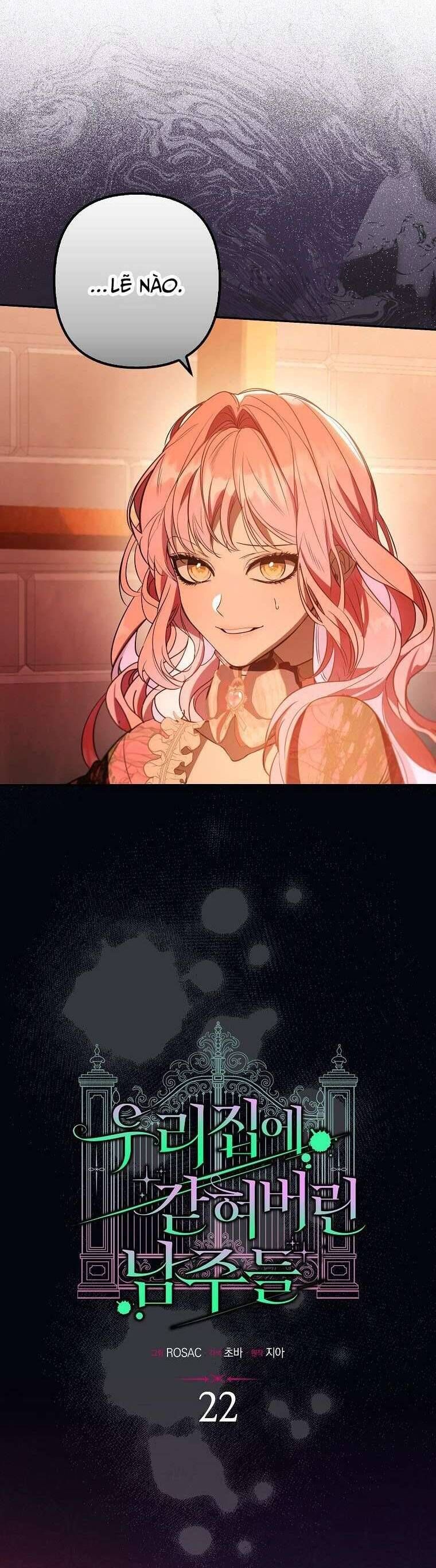 Các Nam Chính Bị Mắc Kẹt Trong Nhà Tôi Chapter 22 - Trang 2