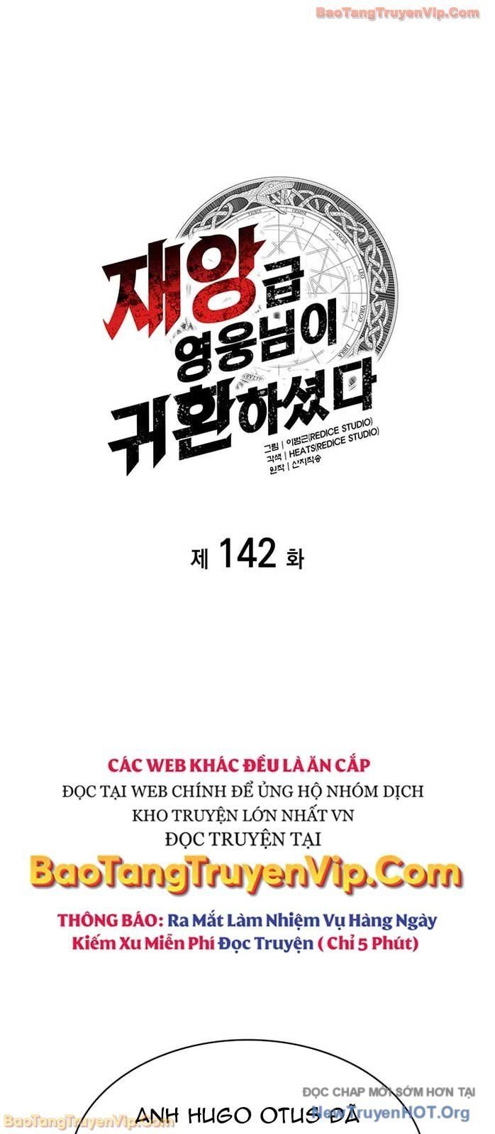 Vị Vua Mạnh Nhất Đã Trở Lại Chapter 142 - Trang 2