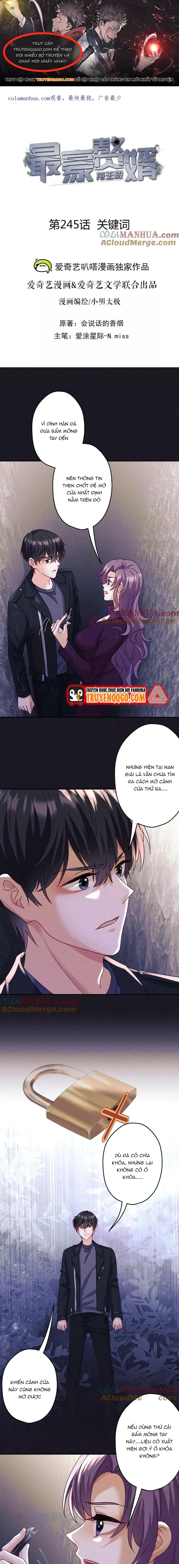 Long Vương Điện: Người Ở Rể Giàu Nhất Chapter 245 - Trang 2
