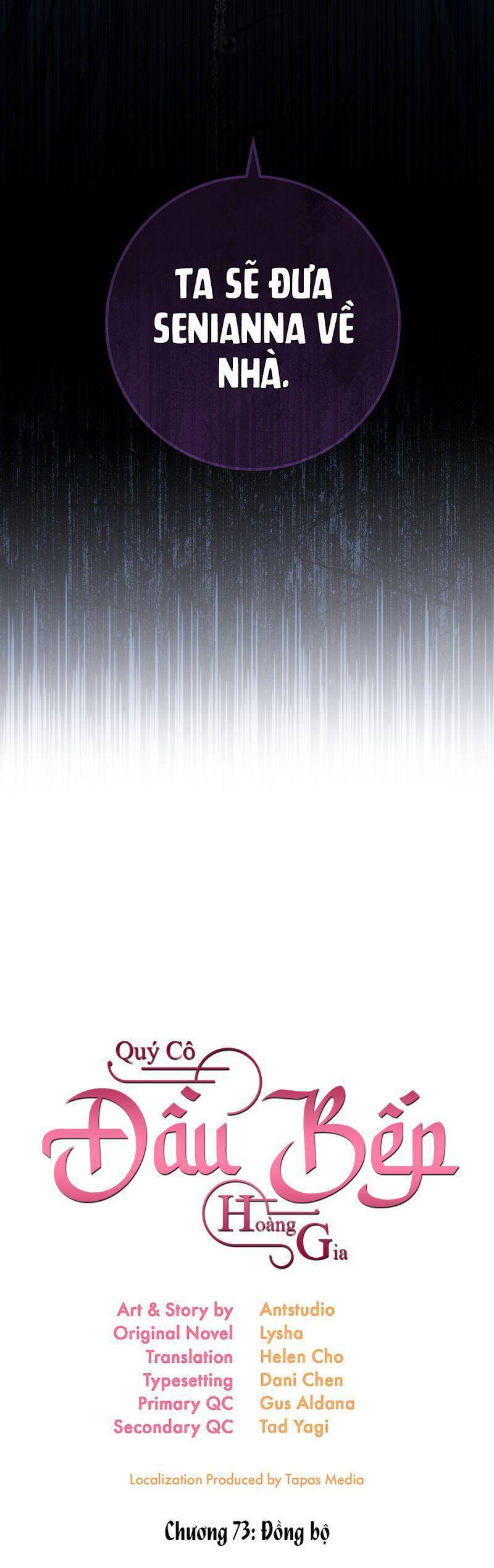 Nữ Đầu Bếp Hoàng Gia Chapter 73 - Trang 2