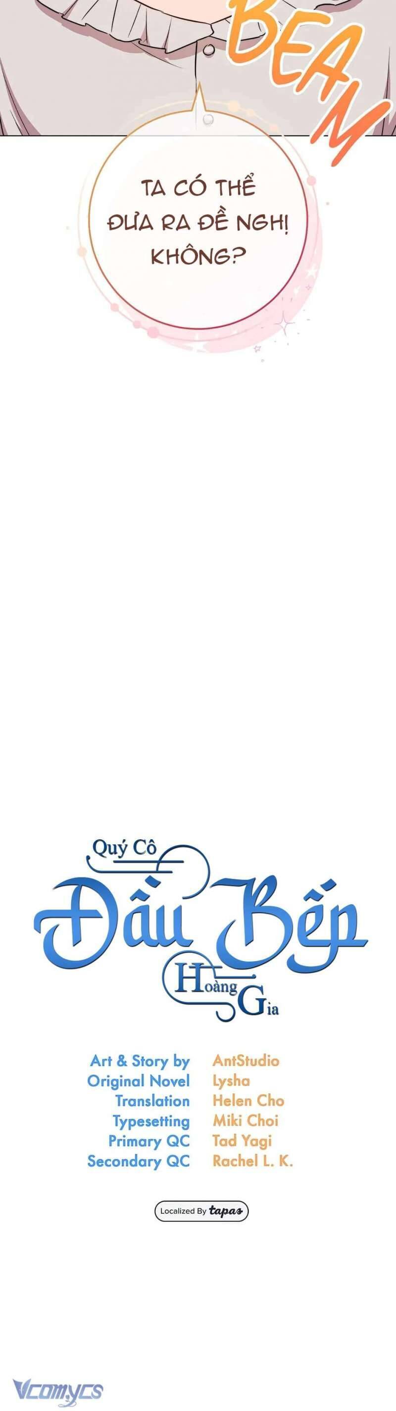 Nữ Đầu Bếp Hoàng Gia Chapter 122 - Trang 2