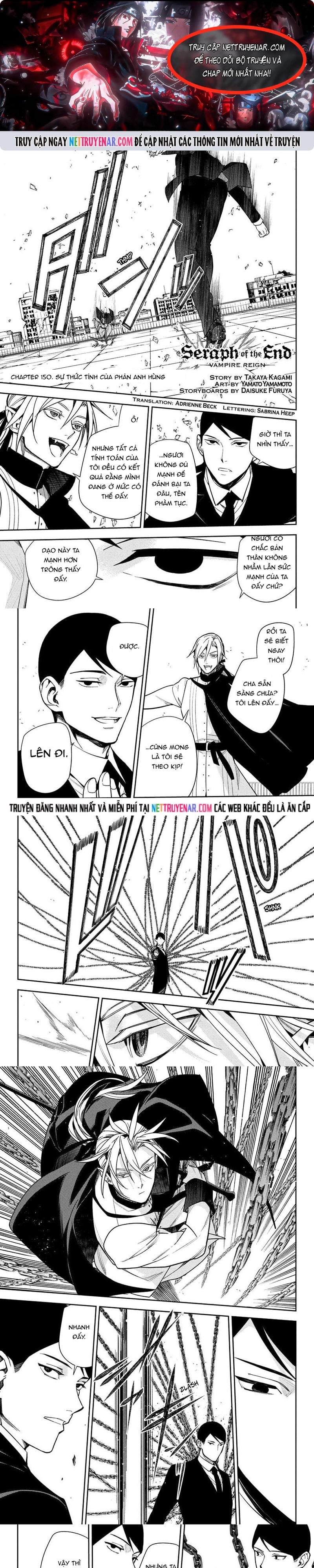 Owari No Seraph Chapter 150 - Trang 2