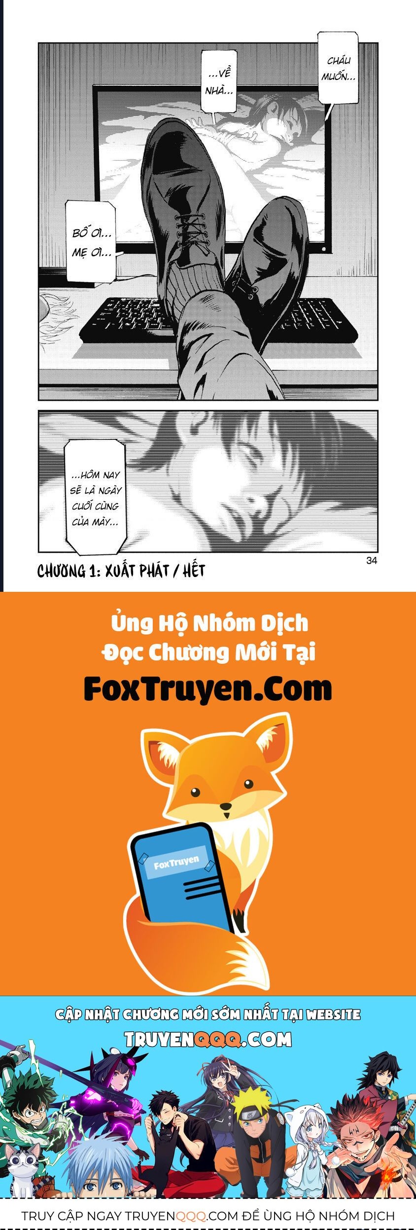 Hành Trình Tìm Xác Của Chúng Tôi Chapter 1 - Trang 2
