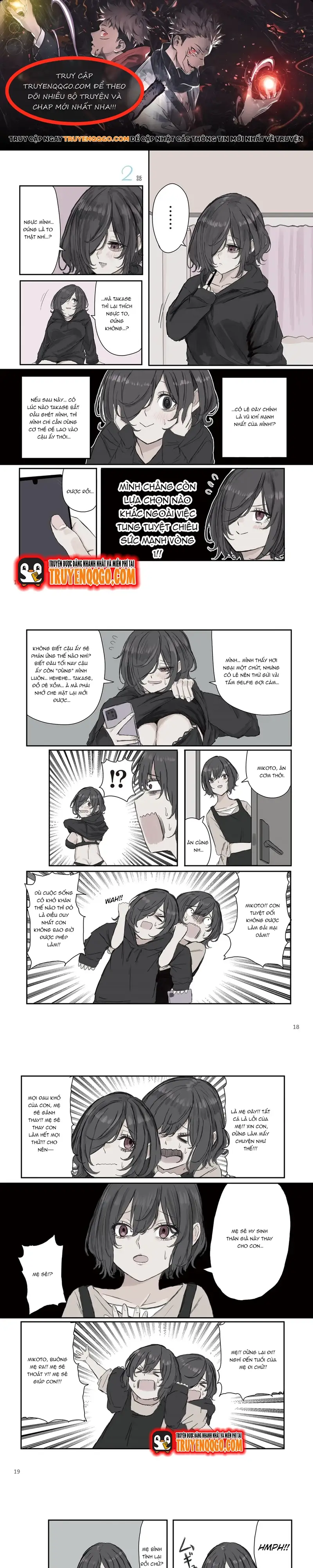 Tình Yêu Ngạt Thở Của Mikoto-Chan Chapter 17 - Trang 2