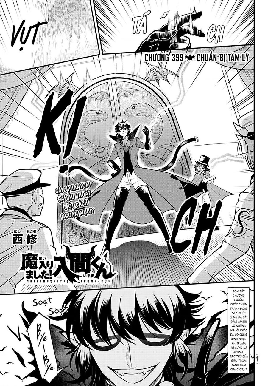 Mairimashita! Iruma-Kun Chapter 399 - Trang 2