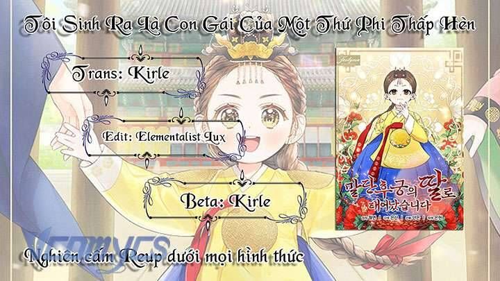 Tôi Sinh Ra Là Con Gái Của Một Thứ Phi Thấp Hèn Chapter 50 - Trang 2