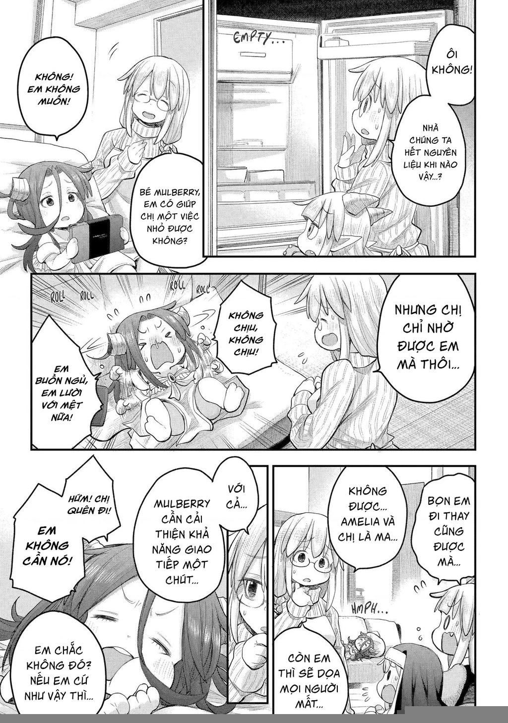 Miss Shachiku And The Little Baby Ghost Chapter 114 - Trang 2