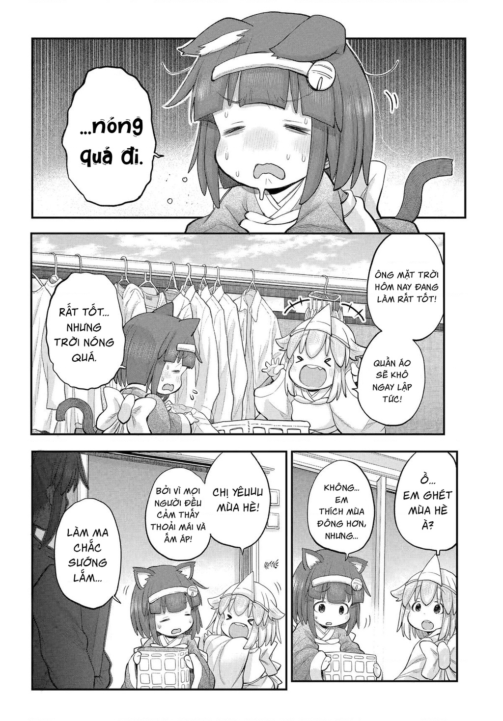 Miss Shachiku And The Little Baby Ghost Chapter 123 - Trang 2