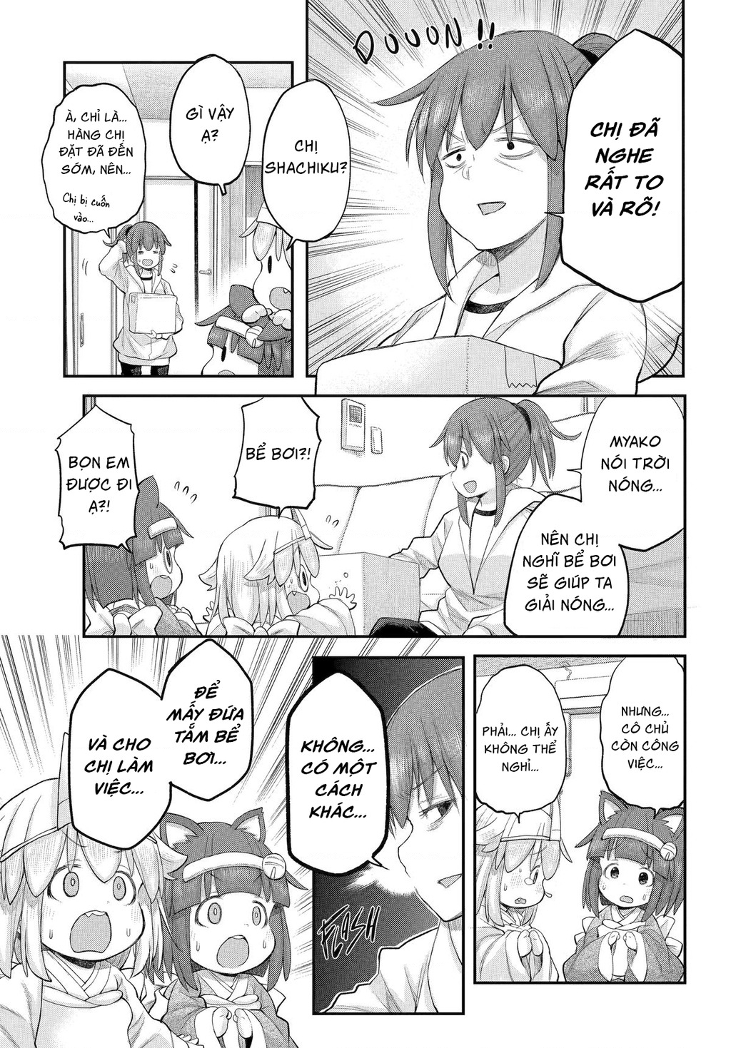 Miss Shachiku And The Little Baby Ghost Chapter 123 - Trang 2