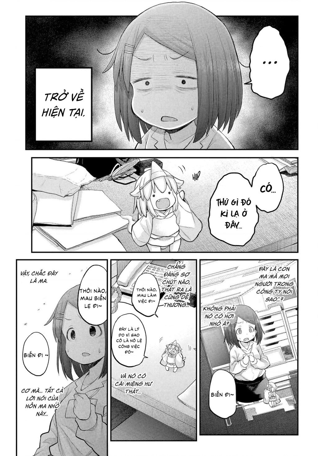 Miss Shachiku And The Little Baby Ghost Chapter 124 - Trang 2