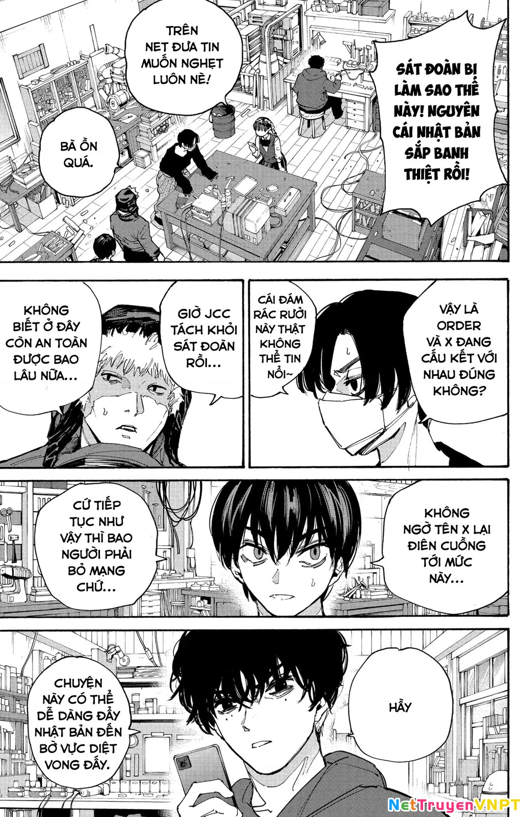 Sát Thủ Về Vườn Chapter 208 - Trang 2