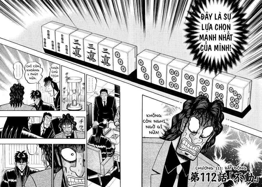 Tobaku Datenroku Kaiji Chapter 112 - Trang 2