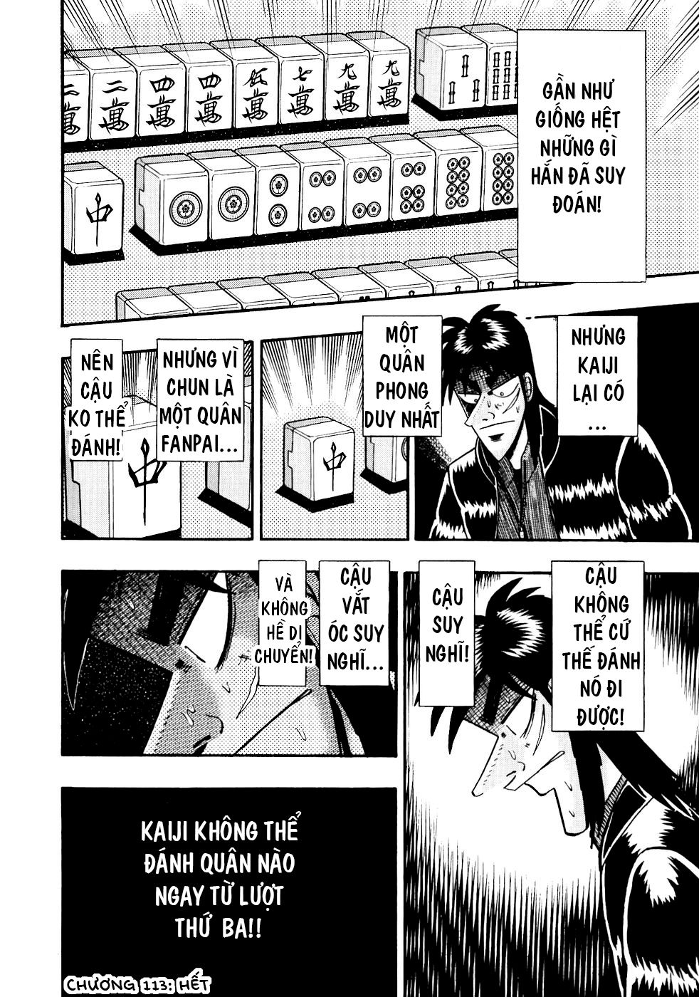 Tobaku Datenroku Kaiji Chapter 113 - Trang 2