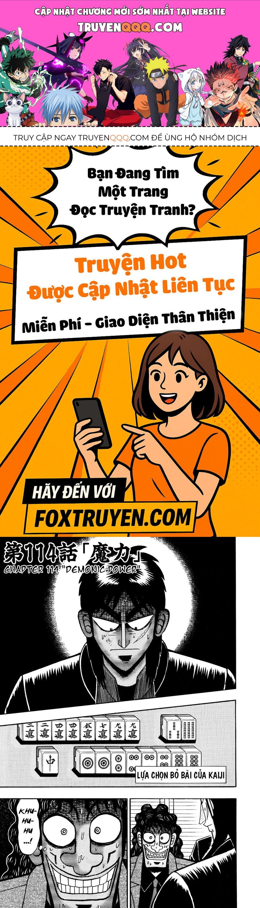 Tobaku Datenroku Kaiji Chapter 114 - Trang 2